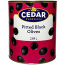 CEDAR - PITTED BLACK OLIVES 100 OZ
