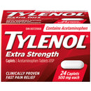 TYLENOL - EXTRA STRENGTH CAPLETS 24CT