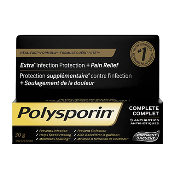 POLYSPORIN - COMPLETE ANTIBIOTICS 30GR