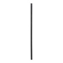 STONESTRAW - 8" SOLID BLACK COCKTAIL PAPER STRAW 500EA