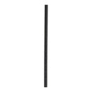 STONESTRAW - 8" SOLID BLACK SUPER JUMBO PAPER STRAW 300EA