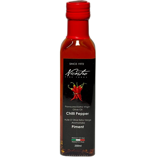 NICASTRO - CHILLI PEPPER OLIVE OIL 12x250 ML