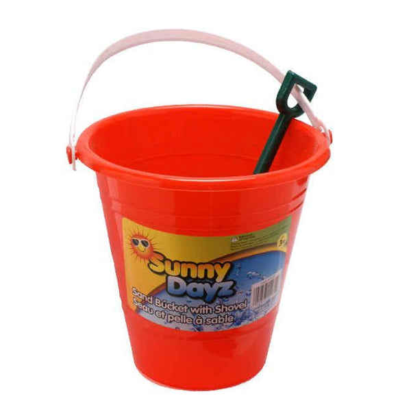 SUNNY DAY - PAIL W/ SHOVEL 7IN