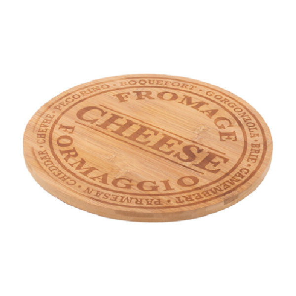 L.GOURMET - BAMBOO CHEESE BOARD 10.75" EA