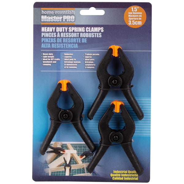 CTG - H.E  MASTER PRO 3PC HEAVY DUTY SPRING CLAMPS EA