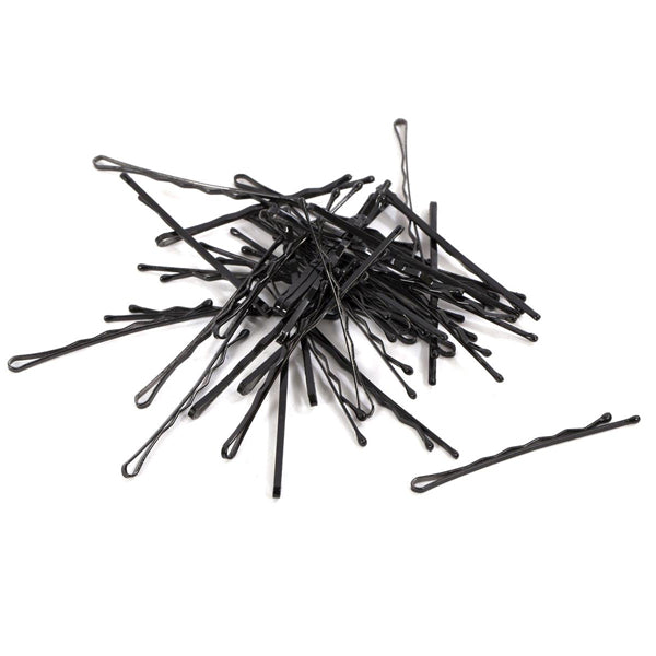 STYLIN - 60PC BLACK BOBBY PINS EA