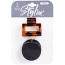 STYLIN - GEO CLAW CLIPS 2PCS EA