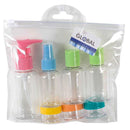 GLOBAL - TRAVEL BOTTLE SET 7PC 18x15x5cm