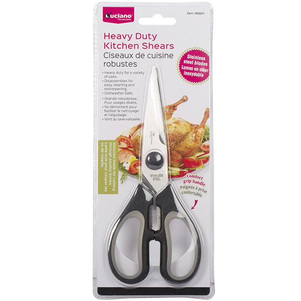 LUCIANO - HEAVY DUTY KITCHEN SHEARS EA