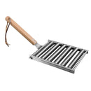 BETTER BARBEQUES - STAINLESS STEEL LONG HOT DOG ROLLER 7.2IN