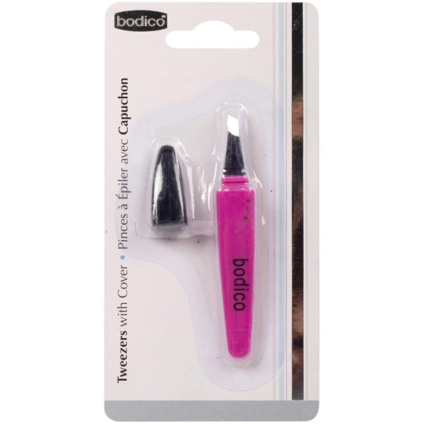BODICO - TWEEZER W/COVER EA