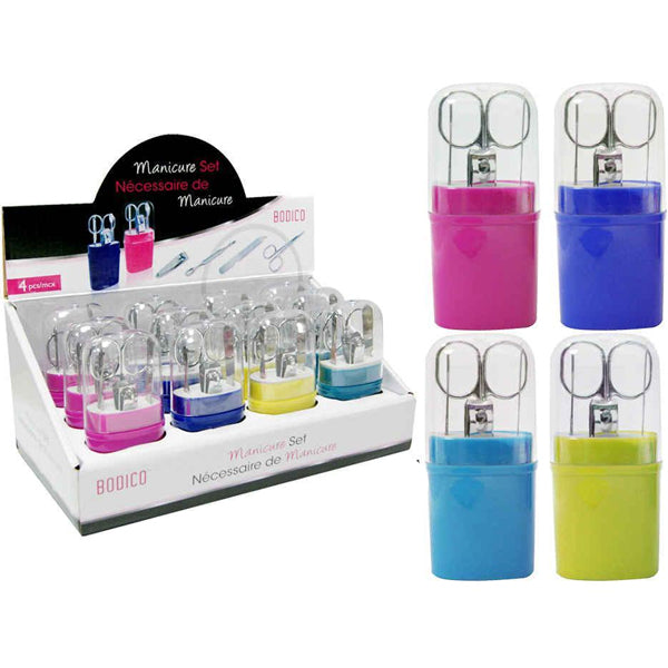 BODICO - 4PC  MANICURE SET EA