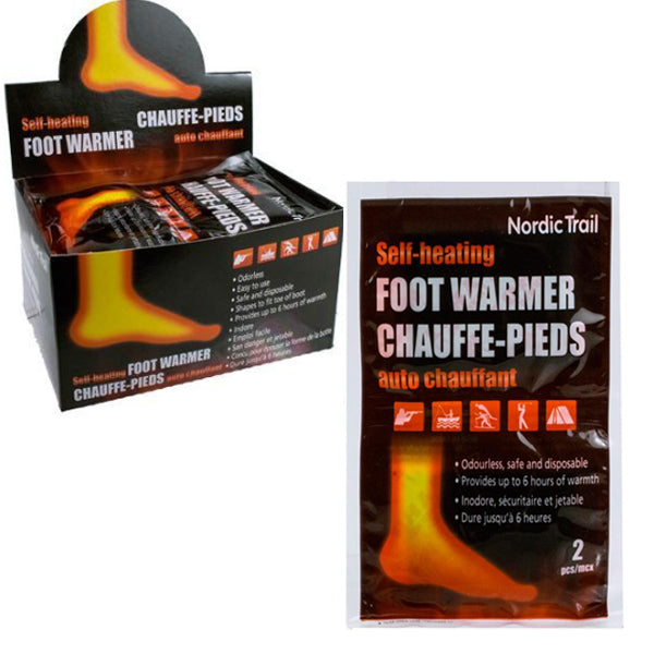 NORDIC TRAIL - FOOT WARMER 2 PK