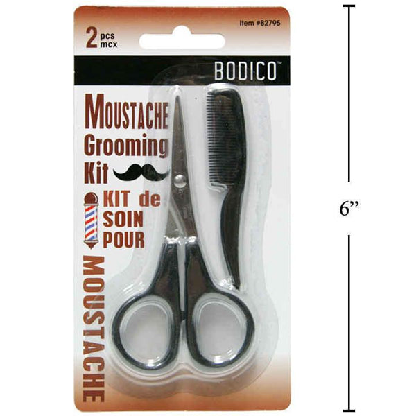 BODICO - MOUSTACHE GROOMING KIT EA