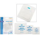 BODICO - GAUZE PADS 10PIECES 3 SIZE EA