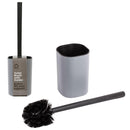 HOME ESSENTIAL - TOILET BRUSH WITH HOLDER 14.5IN