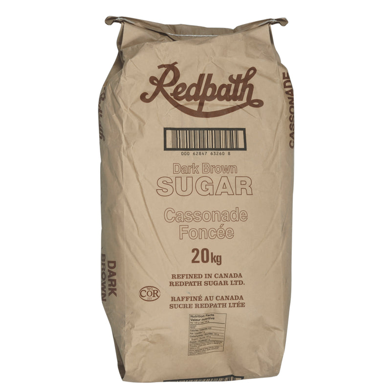 REDPATH - DARK BROWN SUGAR 20KG