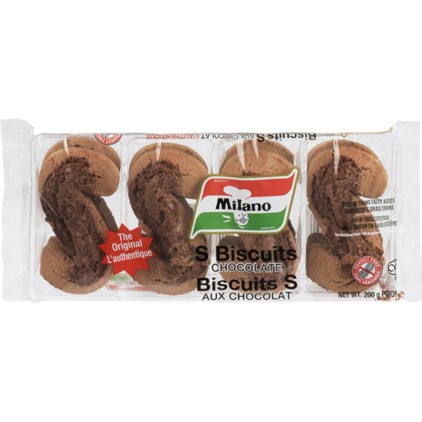 MILANO - S BISCUITS CHOCO 12x200 GR