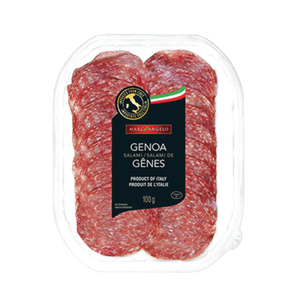 MAR CANGELO - MARC ANGELO PRESLICED GENOA SALAMI 100GR