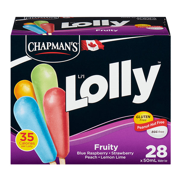 SUPER LOLLY - FRUITY 28x50 ML