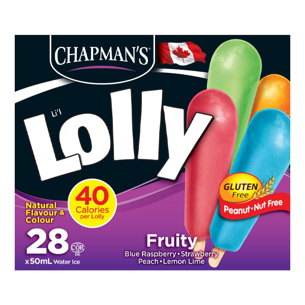 SUPER LOLLY - FRUITY 28x50 ML