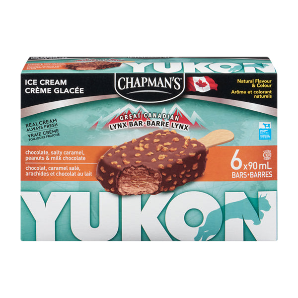 YUKON - CHOCOLATE SALTY CARAMEL BAR 6x90 ML