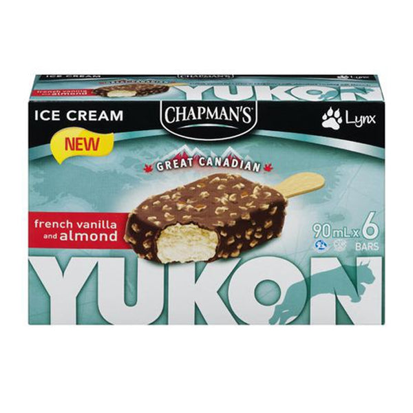 YUKON - FRENCH VANILLA ALMOND BAR 6x90 ML