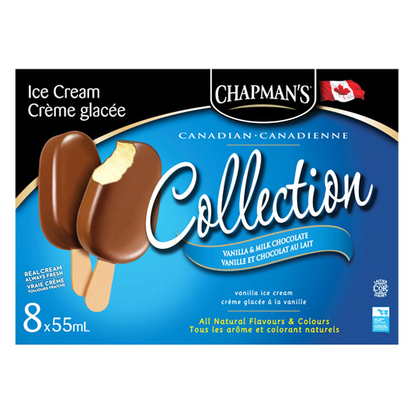 CHAPMANS - MILK CHOCOLATE BAR 55ML