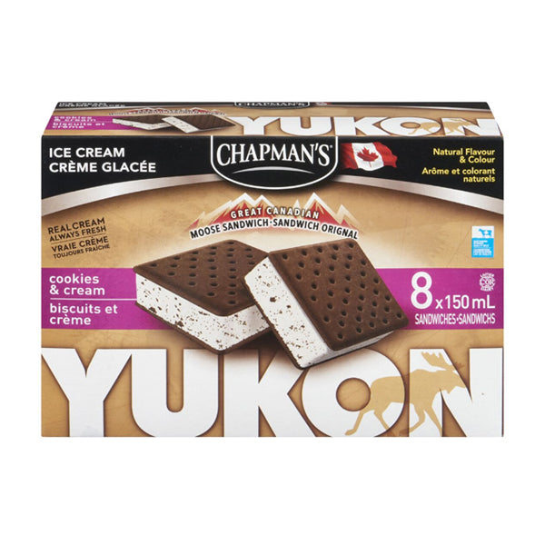 YUKON - COOKIES & CREAM SANDWICH 8x150 ML