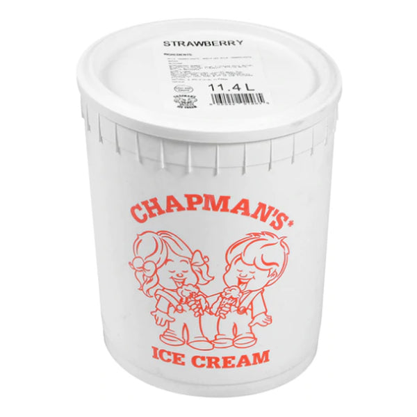 CHAPMANS - ICE CREAM STRAWBERRY 11.4LT