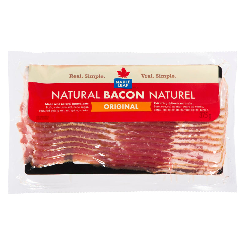 MAPLE LEAF - REGULAR BACON 375GR