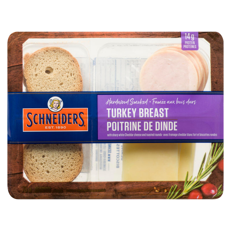 MAPLE LEAF - SCHNEIDERS SNACK KIT TURKEY 75GR