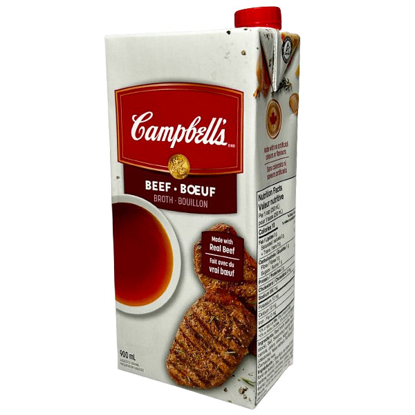 CAMPBELLS - BEEF BROTH 900ML