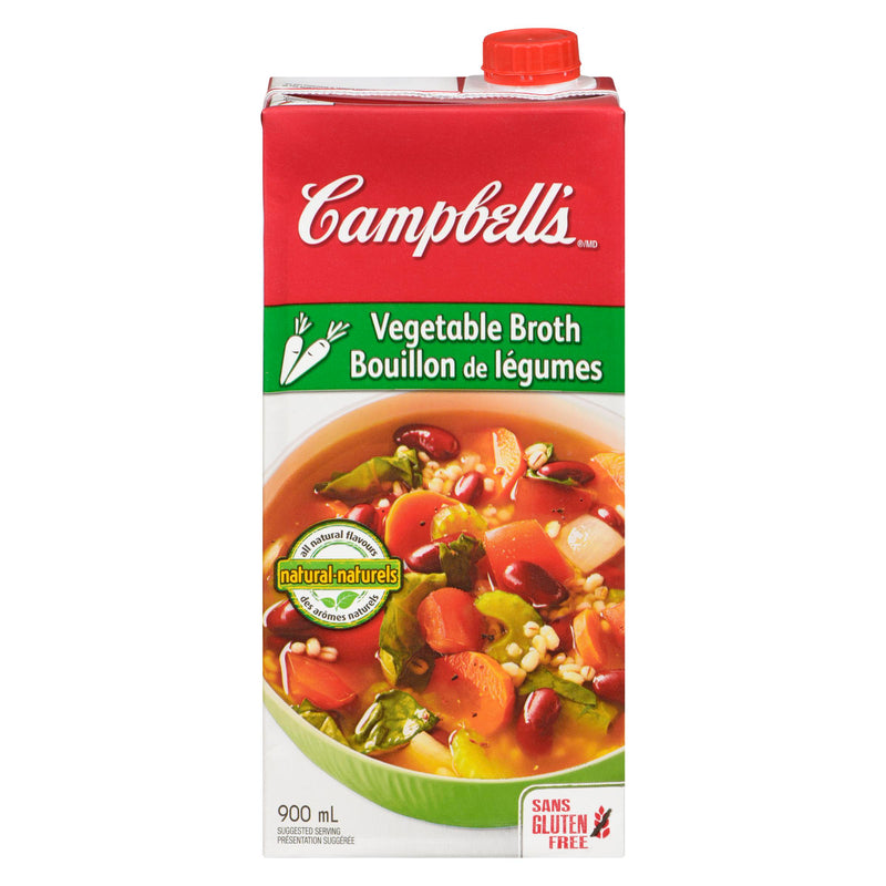 CAMPBELLS - VEGETABLE BROTH 900ML