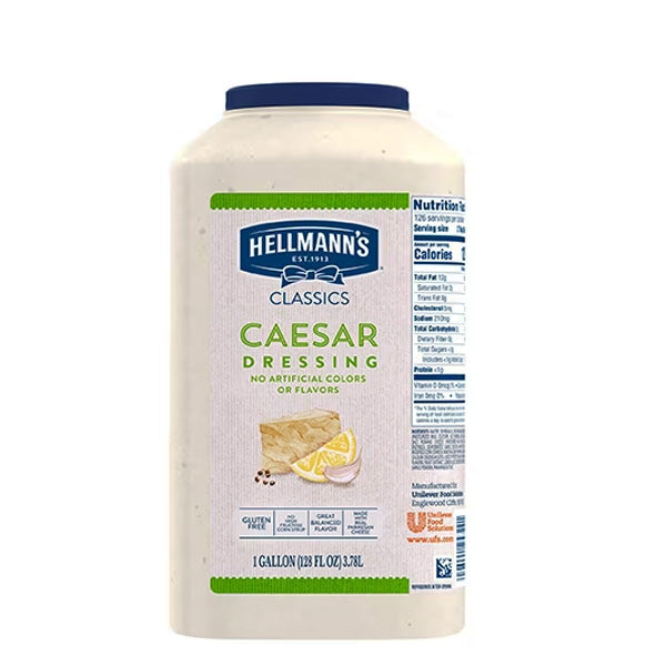 HELLMANNS - CREAMY CAESAR DRESSING 3.78LT