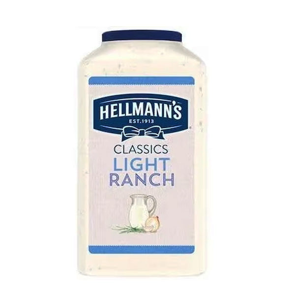 HELLMANNS - LIGHT RANCH DRESSING 3.78LT