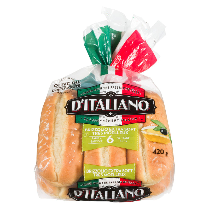 D'ITALIANO - DITALIANO BRIZZOLIO SAUSAGE ROLLS 6EA