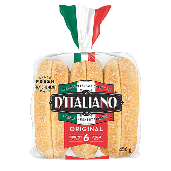 D'ITALIANO - DITALIANO SAUSAGE BUNS 456GR