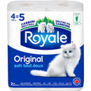 ROYALE - BATH TISSUE ROLLS 2 PLY 4EA