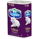 ROYALE - VELOUR BATHROOM TISSUE 30=90 1 PK