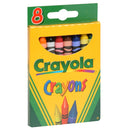 CRAYOLA - 8PC CRAYONS 1EA