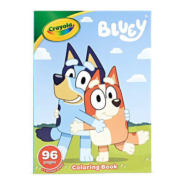 CRAYOLA - BLUEY COLOURING BOOK 96PG EA