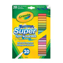 CRAYOLA - 20PC SUPER TIPS WASHABLE MARKERS 1EA