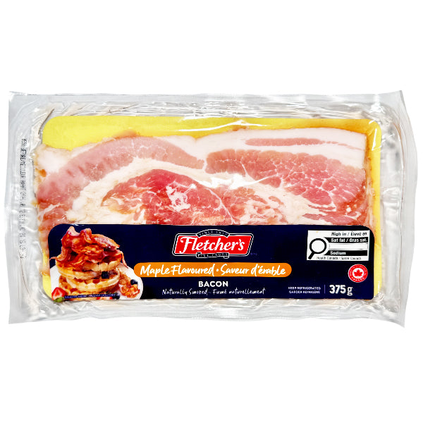 FLETCHER - NATURALLY SMOKED BACON MAPLE 375GR
