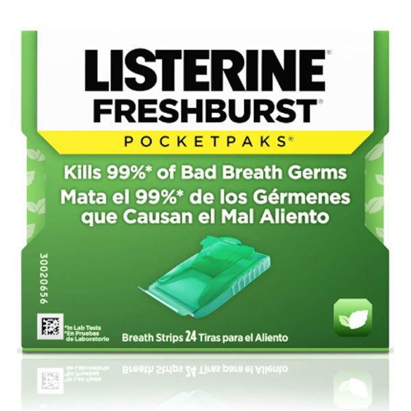 LISTERINE - POCKETPAKS FRESH BURST 12x24 STRIPS