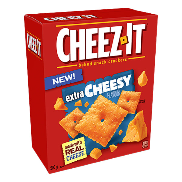 KELLOGGS - CHEEZ IT EXTRA CHEESY 200GR