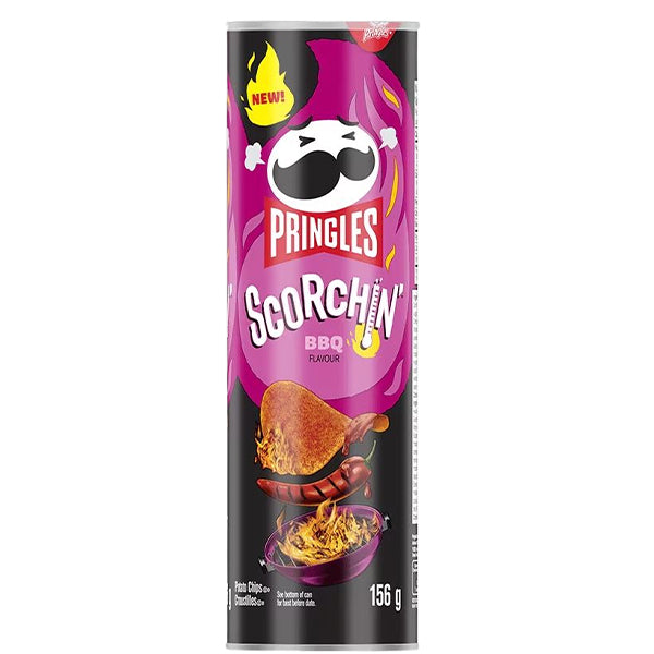 PRINGLES - SCORCHIN BBQ 156GR