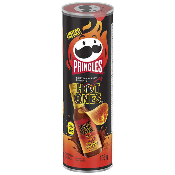 PRINGLES - HOT ONES ROJO 156GR