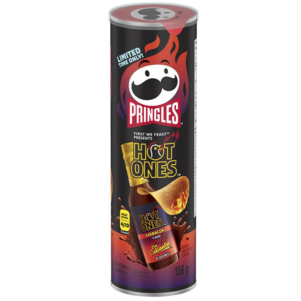 PRINGLES - HOT ONES BARBACOA 156GR