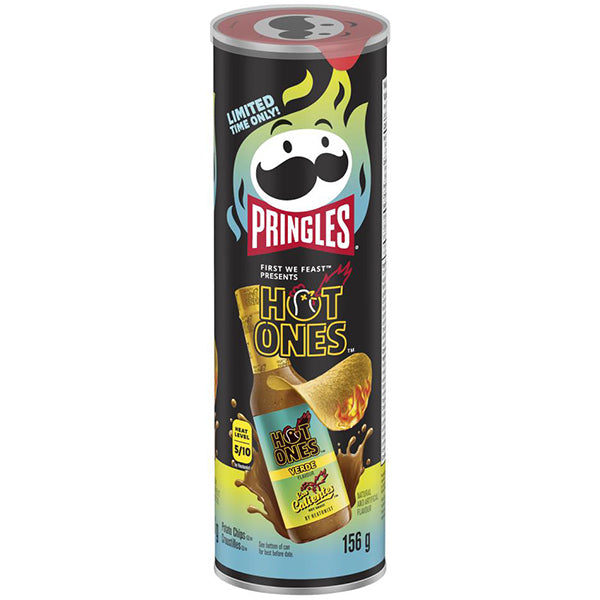 PRINGLES - HOT ONES VERDES 156GR